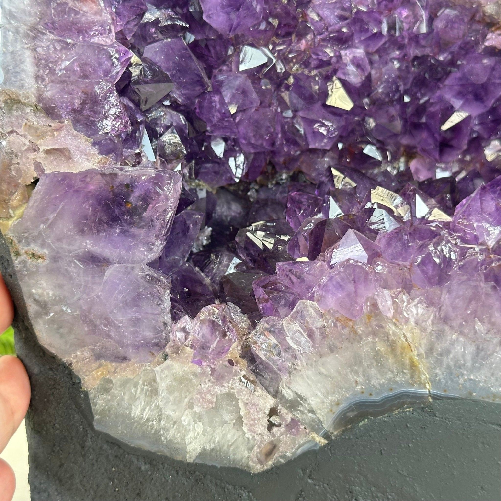 Quality Brazilian Amethyst Cathedral, 30.6 lbs & 12.9" Tall, #5601 - 1406 - Brazil GemsBrazil GemsQuality Brazilian Amethyst Cathedral, 30.6 lbs & 12.9" Tall, #5601 - 1406Cathedrals5601 - 1406