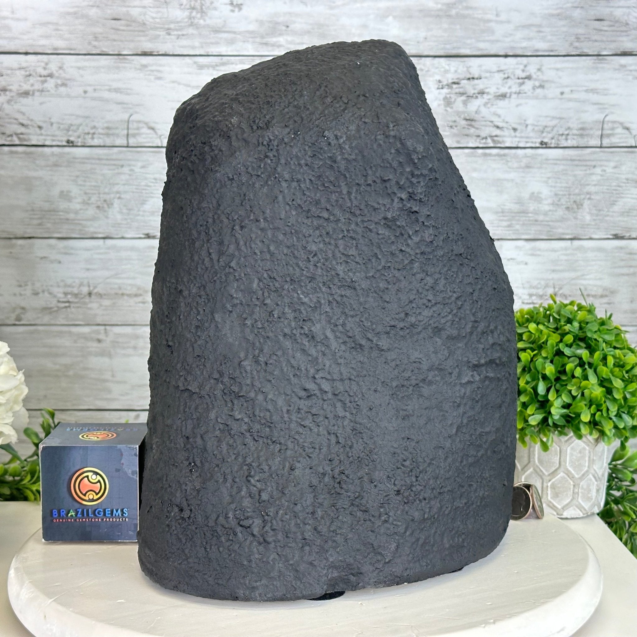 Quality Brazilian Amethyst Cathedral, 30.6 lbs & 12.9" Tall, #5601 - 1406 - Brazil GemsBrazil GemsQuality Brazilian Amethyst Cathedral, 30.6 lbs & 12.9" Tall, #5601 - 1406Cathedrals5601 - 1406