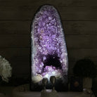 Quality Brazilian Amethyst Cathedral, 33.3 lbs & 17.2" Tall, #5601 - 1410 - Brazil GemsBrazil GemsQuality Brazilian Amethyst Cathedral, 33.3 lbs & 17.2" Tall, #5601 - 1410Cathedrals5601 - 1410