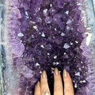 Quality Brazilian Amethyst Cathedral, 33.3 lbs & 17.2" Tall, #5601 - 1410 - Brazil GemsBrazil GemsQuality Brazilian Amethyst Cathedral, 33.3 lbs & 17.2" Tall, #5601 - 1410Cathedrals5601 - 1410