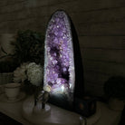 Quality Brazilian Amethyst Cathedral, 33.3 lbs & 17.2" Tall, #5601 - 1410 - Brazil GemsBrazil GemsQuality Brazilian Amethyst Cathedral, 33.3 lbs & 17.2" Tall, #5601 - 1410Cathedrals5601 - 1410