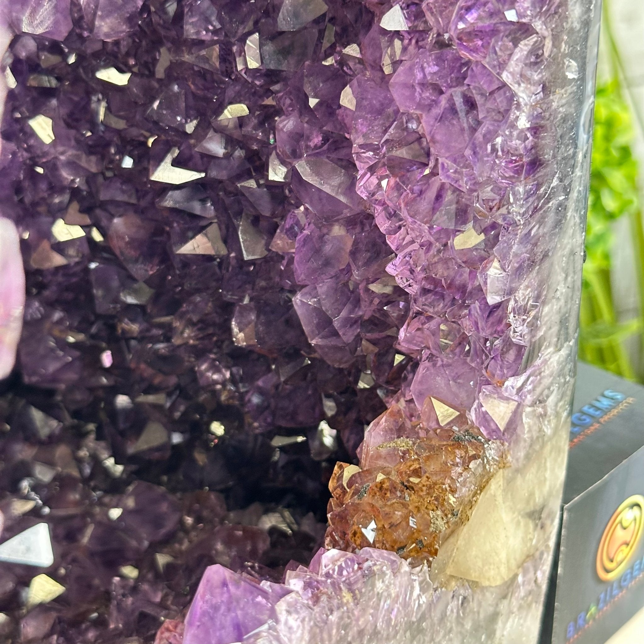 Quality Brazilian Amethyst Cathedral, 40.1 lbs & 19.8" Tall, #5601 - 1412 - Brazil GemsBrazil GemsQuality Brazilian Amethyst Cathedral, 40.1 lbs & 19.8" Tall, #5601 - 1412Cathedrals5601 - 1412