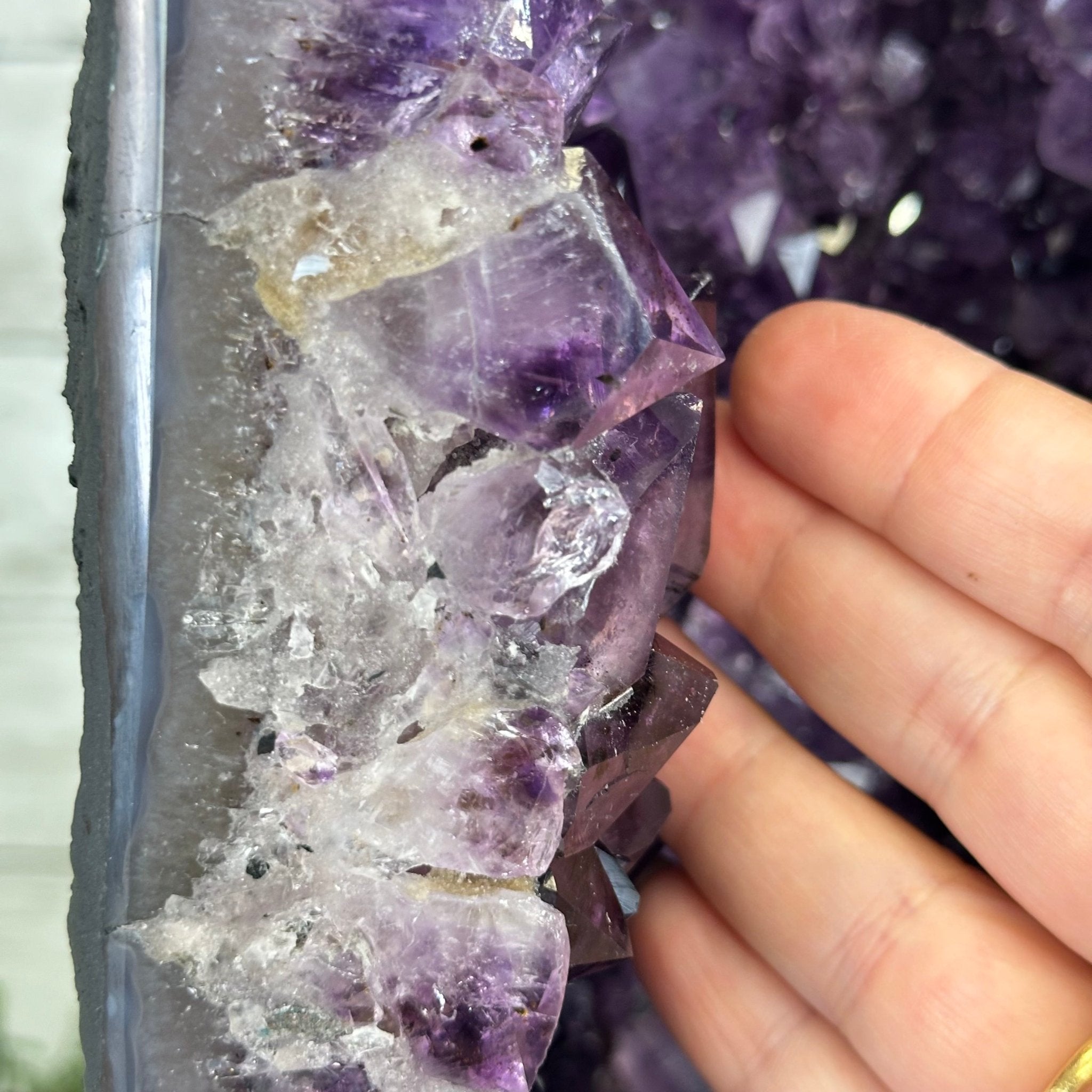 Quality Brazilian Amethyst Cathedral, 40.1 lbs & 19.8" Tall, #5601 - 1412 - Brazil GemsBrazil GemsQuality Brazilian Amethyst Cathedral, 40.1 lbs & 19.8" Tall, #5601 - 1412Cathedrals5601 - 1412