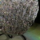 Rainbow Aura Amethyst Heart on a Metal Stand, 1.2 lbs & 4.25" Tall, Model #5463AU-010 by Brazil Gems - Brazil GemsBrazil GemsRainbow Aura Amethyst Heart on a Metal Stand, 1.2 lbs & 4.25" Tall, Model #5463AU-010 by Brazil GemsHearts5463AU-010
