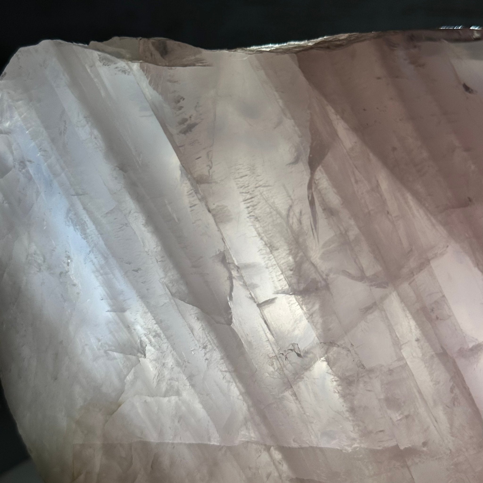 Rose Quartz Polished Slice with Rough Edges on a Wood Base Model 8" Tall Model #6100RQ-049 by Brazil Gems - Brazil GemsBrazil GemsRose Quartz Polished Slice with Rough Edges on a Wood Base Model 8" Tall Model #6100RQ-049 by Brazil GemsSlices on Wood Bases6100RQ-049