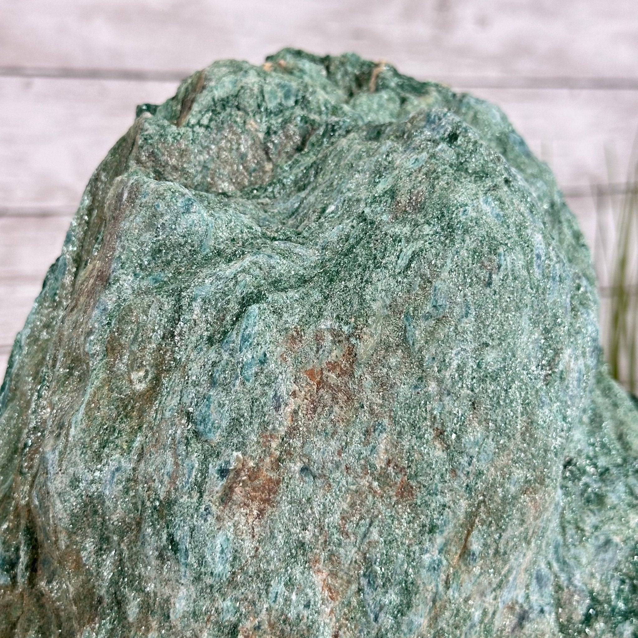 Rough Fuchsite Freeform Gemstone, 48.5 lbs & 14” tall #3302FS-002 - Brazil GemsBrazil GemsRough Fuchsite Freeform Gemstone, 48.5 lbs & 14” tall #3302FS-002Freeform & Unique Shapes3302FS-002