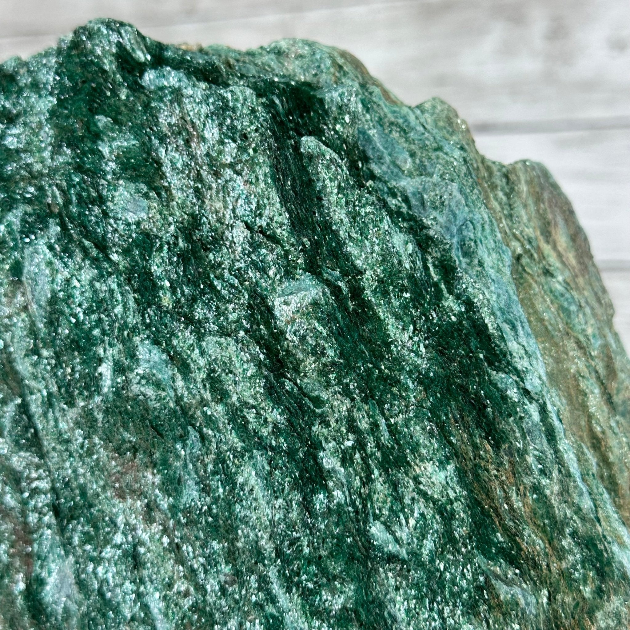 Rough Fuchsite Freeform Gemstone, 48.5 lbs & 14” tall #3302FS-002 - Brazil GemsBrazil GemsRough Fuchsite Freeform Gemstone, 48.5 lbs & 14” tall #3302FS-002Freeform & Unique Shapes3302FS-002