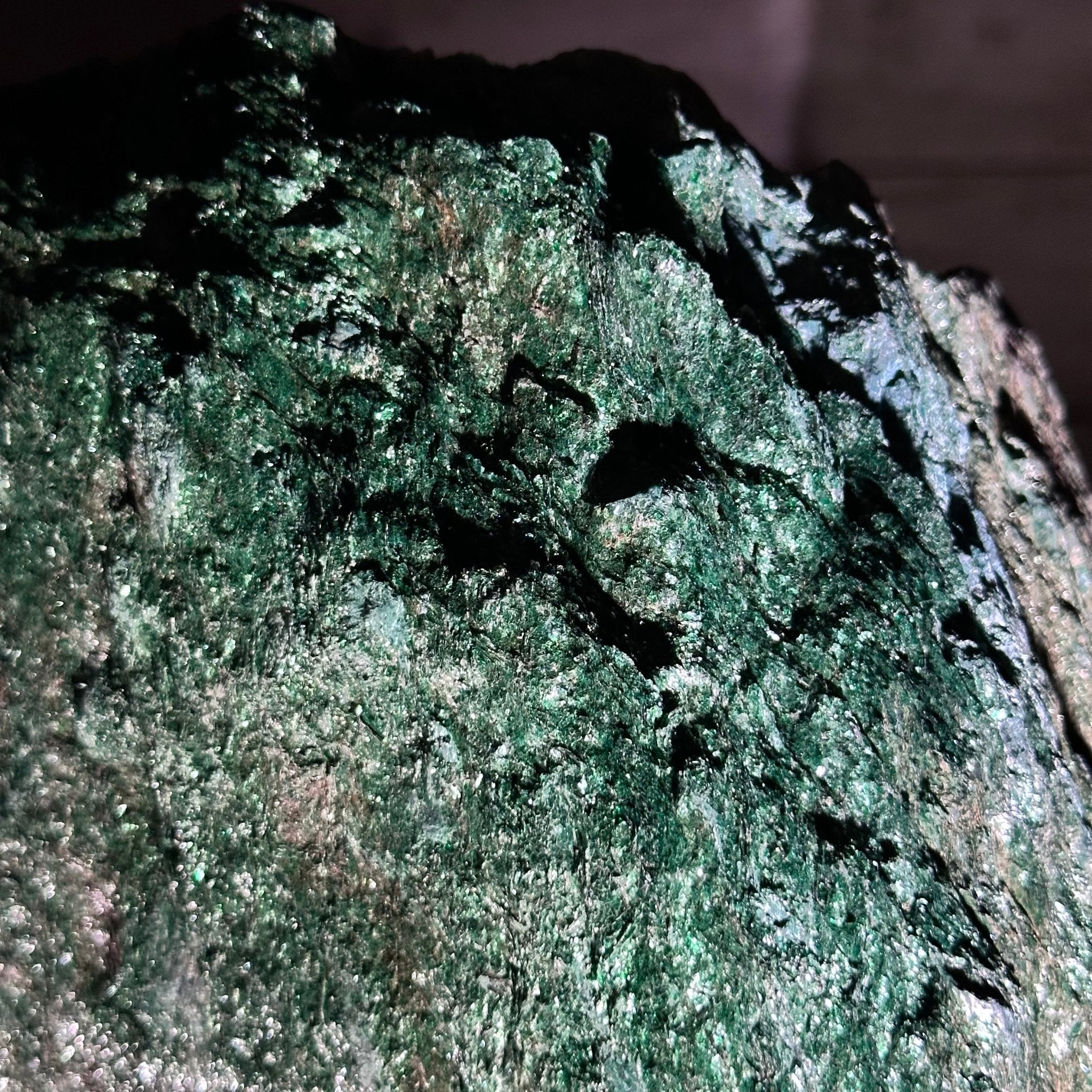 Rough Fuchsite Freeform Gemstone, 48.5 lbs & 14” tall #3302FS-002 - Brazil GemsBrazil GemsRough Fuchsite Freeform Gemstone, 48.5 lbs & 14” tall #3302FS-002Freeform & Unique Shapes3302FS-002