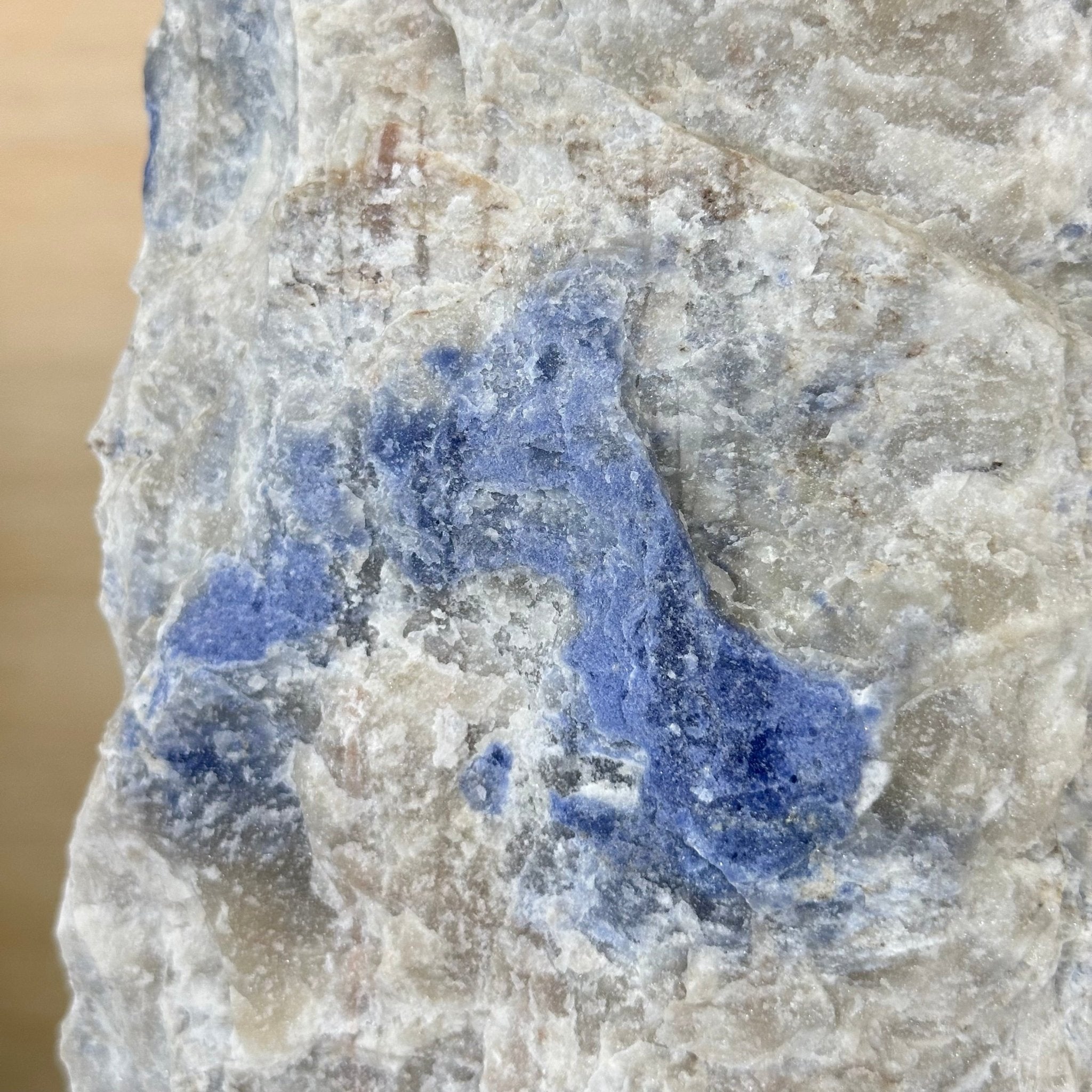 Rough Sodalite Freeform Gemstone, 25.6 lbs & 17.4” Tall 3302SO - 003 - Brazil GemsBrazil GemsRough Sodalite Freeform Gemstone, 25.6 lbs & 17.4” Tall 3302SO - 003Freeform & Unique Shapes3302SO - 003