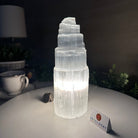 Selenite Tower Crystal Night Light, 2.8 lbs & 8" Tall 5802ST - 007 - Brazil GemsBrazil GemsSelenite Tower Crystal Night Light, 2.8 lbs & 8" Tall 5802ST - 007Night Lights5802ST - 007