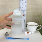 Selenite Tower Crystal Night Light, 3.1 lbs & 8" Tall 5802ST - 010 - Brazil GemsBrazil GemsSelenite Tower Crystal Night Light, 3.1 lbs & 8" Tall 5802ST - 010Night Lights5802ST - 010