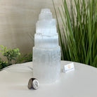 Selenite Tower Crystal Night Light, 3.1 lbs & 8" Tall 5802ST - 010 - Brazil GemsBrazil GemsSelenite Tower Crystal Night Light, 3.1 lbs & 8" Tall 5802ST - 010Night Lights5802ST - 010