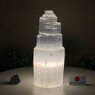 Selenite Tower Crystal Night Light, 3.2 lbs & 7.9" Tall 5802ST - 012 - Brazil GemsBrazil GemsSelenite Tower Crystal Night Light, 3.2 lbs & 7.9" Tall 5802ST - 012Night Lights5802ST - 012