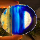 Set of 4 Agate Coasters in Natural, Pink, Green & Blue Dyed color mix, 3.5" to 4.5" each, 4 piece-set Model #5203PINK - Brazil GemsBrazil GemsSet of 4 Agate Coasters in Natural, Pink, Green & Blue Dyed color mix, 3.5" to 4.5" each, 4 piece-set Model #5203PINKCoaster Sets5203PINK