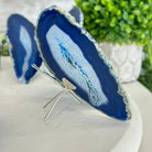 Small Blue Agate "Butterfly Wings", ~4" Length #5049BL - Brazil GemsBrazil GemsSmall Blue Agate "Butterfly Wings", ~4" Length #5049BLAgate Butterfly Wings5049BL-016