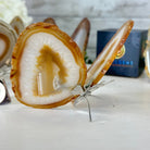 Small Natural Brazilian Agate "Butterfly Wings", ~4" Length #5049NA - Brazil GemsBrazil GemsSmall Natural Brazilian Agate "Butterfly Wings", ~4" Length #5049NAAgate Butterfly Wings5049NA-027