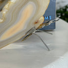 Small Natural Brazilian Agate "Butterfly Wings", ~4" Length #5049NA - Brazil GemsBrazil GemsSmall Natural Brazilian Agate "Butterfly Wings", ~4" Length #5049NAAgate Butterfly Wings5049NA-027