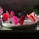 Small Pink Agate "Butterfly Wings", ~4" Length #5049PA - Brazil GemsBrazil GemsSmall Pink Agate "Butterfly Wings", ~4" Length #5049PAAgate Butterfly Wings5049PA-011