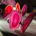 Small Pink Agate "Butterfly Wings", ~4" Length #5049PA - Brazil GemsBrazil GemsSmall Pink Agate "Butterfly Wings", ~4" Length #5049PAAgate Butterfly Wings5049PA-011