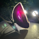 Small Purple Agate "Butterfly Wings", ~4" Length #5049PU - Brazil GemsBrazil GemsSmall Purple Agate "Butterfly Wings", ~4" Length #5049PUAgate Butterfly Wings5049PU-011