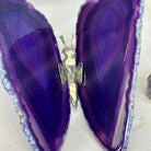 Small Purple Agate "Butterfly Wings", ~4" Length #5049PU - Brazil GemsBrazil GemsSmall Purple Agate "Butterfly Wings", ~4" Length #5049PUAgate Butterfly Wings5049PU-011