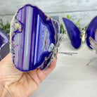 Small Purple Agate "Butterfly Wings", ~4" Length #5049PU - Brazil GemsBrazil GemsSmall Purple Agate "Butterfly Wings", ~4" Length #5049PUAgate Butterfly Wings5049PU-011
