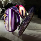 Small Purple Agate "Butterfly Wings", ~4" Length #5049PU - Brazil GemsBrazil GemsSmall Purple Agate "Butterfly Wings", ~4" Length #5049PUAgate Butterfly Wings5049PU-011