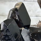 Smoky Quartz Cluster on a Metal Stand, 11.7 lbs & 12.5" Tall #5700-0014 - Brazil GemsBrazil GemsSmoky Quartz Cluster on a Metal Stand, 11.7 lbs & 12.5" Tall #5700-0014Clusters on Fixed Bases5700-0014