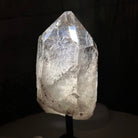 Smoky Quartz Crystal Point on a Metal Stand, 8.1" Tall Model #3122SQ-004 by Brazil Gems - Brazil GemsBrazil GemsSmoky Quartz Crystal Point on a Metal Stand, 8.1" Tall Model #3122SQ-004 by Brazil GemsCrystal Points3122SQ-004