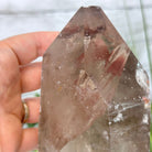 Smoky Quartz Crystal Point on a Metal Stand, 8.5" Tall Model #3122SQ-007 by Brazil Gems - Brazil GemsBrazil GemsSmoky Quartz Crystal Point on a Metal Stand, 8.5" Tall Model #3122SQ-007 by Brazil GemsCrystal Points3122SQ-007