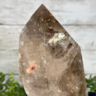 Smoky Quartz Crystal Point on a Metal Stand, 8.5" Tall Model #3122SQ-007 by Brazil Gems - Brazil GemsBrazil GemsSmoky Quartz Crystal Point on a Metal Stand, 8.5" Tall Model #3122SQ-007 by Brazil GemsCrystal Points3122SQ-007