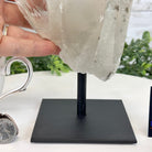 Smoky Quartz Crystal Point on a Metal Stand, 9.3" Tall Model #3122SQ-003 by Brazil Gems - Brazil GemsBrazil GemsSmoky Quartz Crystal Point on a Metal Stand, 9.3" Tall Model #3122SQ-003 by Brazil GemsCrystal Points3122SQ-003
