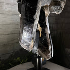 Smoky Quartz on a Rotating Stand, 26.2 lbs & 19.1" Tall #5701-0002 - Brazil GemsBrazil GemsSmoky Quartz on a Rotating Stand, 26.2 lbs & 19.1" Tall #5701-0002Clusters on Rotating Bases5701-0002