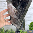 Smoky Quartz on a Rotating Stand, 26.2 lbs & 19.1" Tall #5701-0002 - Brazil GemsBrazil GemsSmoky Quartz on a Rotating Stand, 26.2 lbs & 19.1" Tall #5701-0002Clusters on Rotating Bases5701-0002