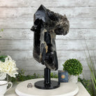 Smoky Quartz on a Rotating Stand, 26.2 lbs & 19.1" Tall #5701-0002 - Brazil GemsBrazil GemsSmoky Quartz on a Rotating Stand, 26.2 lbs & 19.1" Tall #5701-0002Clusters on Rotating Bases5701-0002