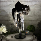 Smoky Quartz on a Rotating Stand, 26.2 lbs & 19.1" Tall #5701-0002 - Brazil GemsBrazil GemsSmoky Quartz on a Rotating Stand, 26.2 lbs & 19.1" Tall #5701-0002Clusters on Rotating Bases5701-0002