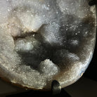 Special Agate "Bowl" on a Metal Base, 6.4 lbs & 11.5" Tall #5500NA-001 - Brazil GemsBrazil GemsSpecial Agate "Bowl" on a Metal Base, 6.4 lbs & 11.5" Tall #5500NA-001Clusters on Fixed Bases5500NA-001