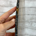 Special Large Natural Brazilian Agate Slice on a Metal Stand, 28.5" Tall #5056-0044 - Brazil GemsBrazil GemsSpecial Large Natural Brazilian Agate Slice on a Metal Stand, 28.5" Tall #5056-0044Slices on Fixed Bases5056-0044
