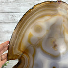 Special Large Natural Brazilian Agate Slice on a Metal Stand, 28.5" Tall #5056-0044 - Brazil GemsBrazil GemsSpecial Large Natural Brazilian Agate Slice on a Metal Stand, 28.5" Tall #5056-0044Slices on Fixed Bases5056-0044