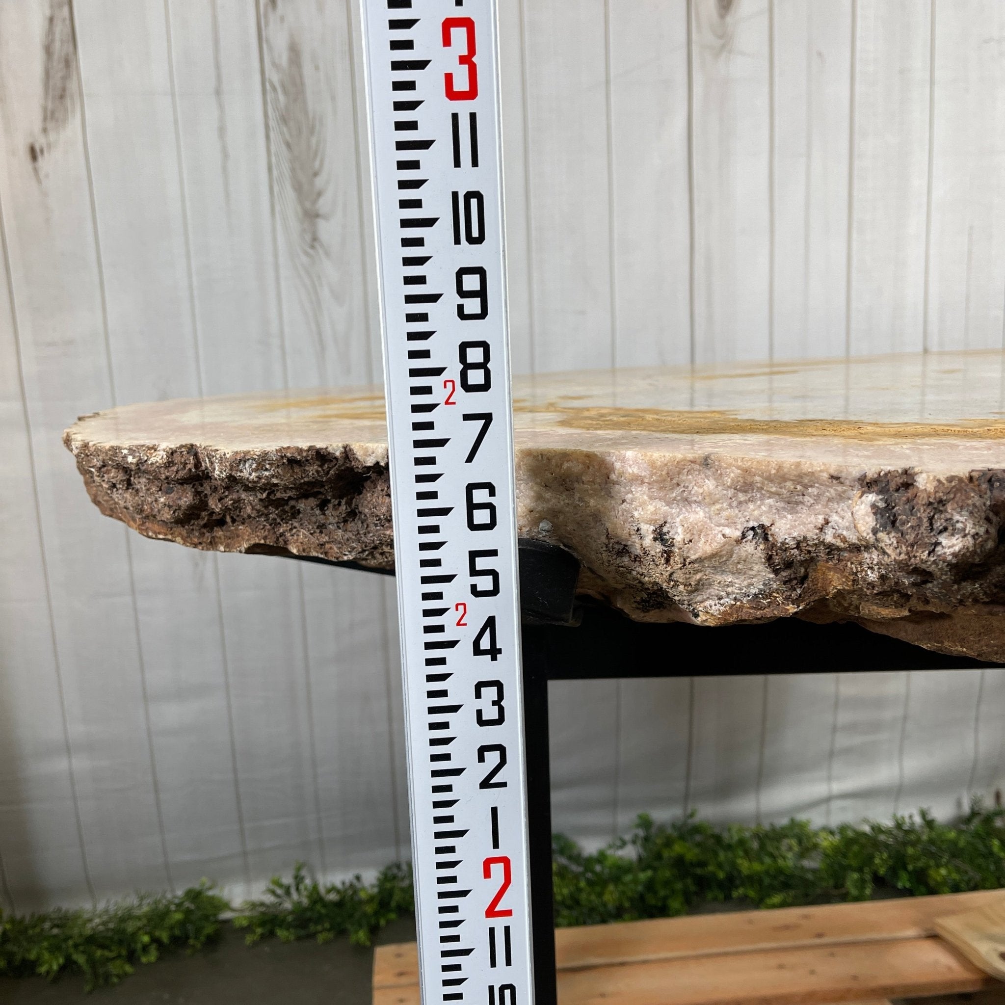 Special Pink Amethyst Dining/Conference Room Table Super Quality, 992.3 lbs & 58.8" long #1380-0001 - Brazil GemsBrazil GemsSpecial Pink Amethyst Dining/Conference Room Table Super Quality, 992.3 lbs & 58.8" long #1380-0001Tables: Dining1380-0001