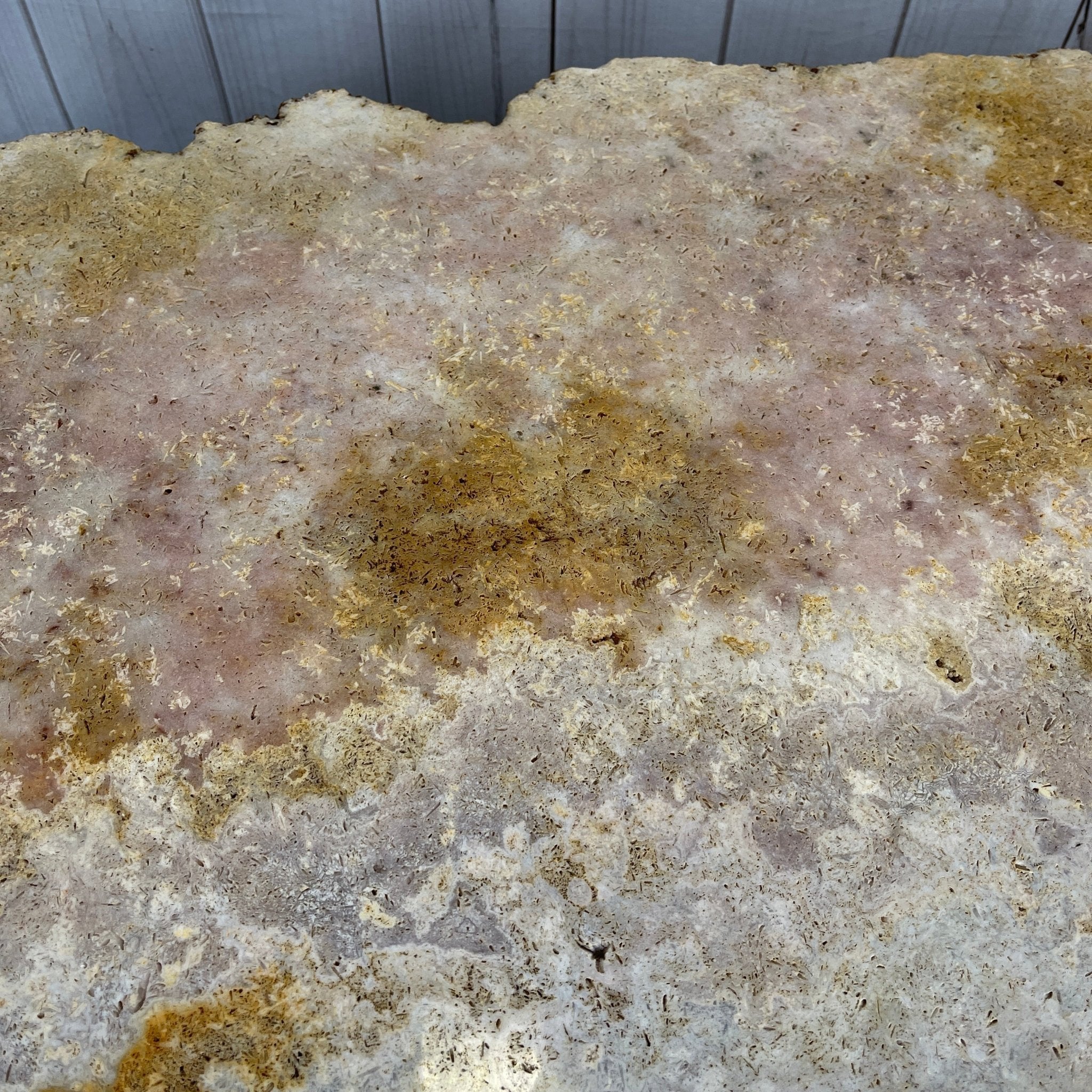 Special Pink Amethyst Dining/Conference Room Table Super Quality, 992.3 lbs & 58.8" long #1380-0001 - Brazil GemsBrazil GemsSpecial Pink Amethyst Dining/Conference Room Table Super Quality, 992.3 lbs & 58.8" long #1380-0001Tables: Dining1380-0001