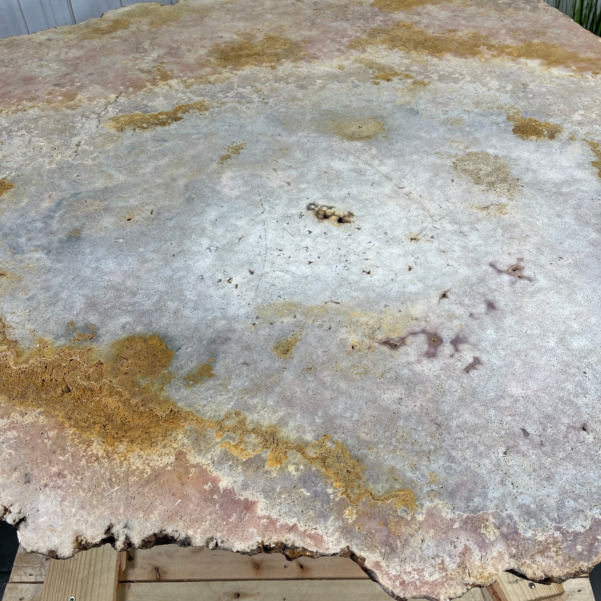 Special Pink Amethyst Dining/Conference Room Table Super Quality, 992.3 lbs & 58.8" long #1380-0001 - Brazil GemsBrazil GemsSpecial Pink Amethyst Dining/Conference Room Table Super Quality, 992.3 lbs & 58.8" long #1380-0001Tables: Dining1380-0001