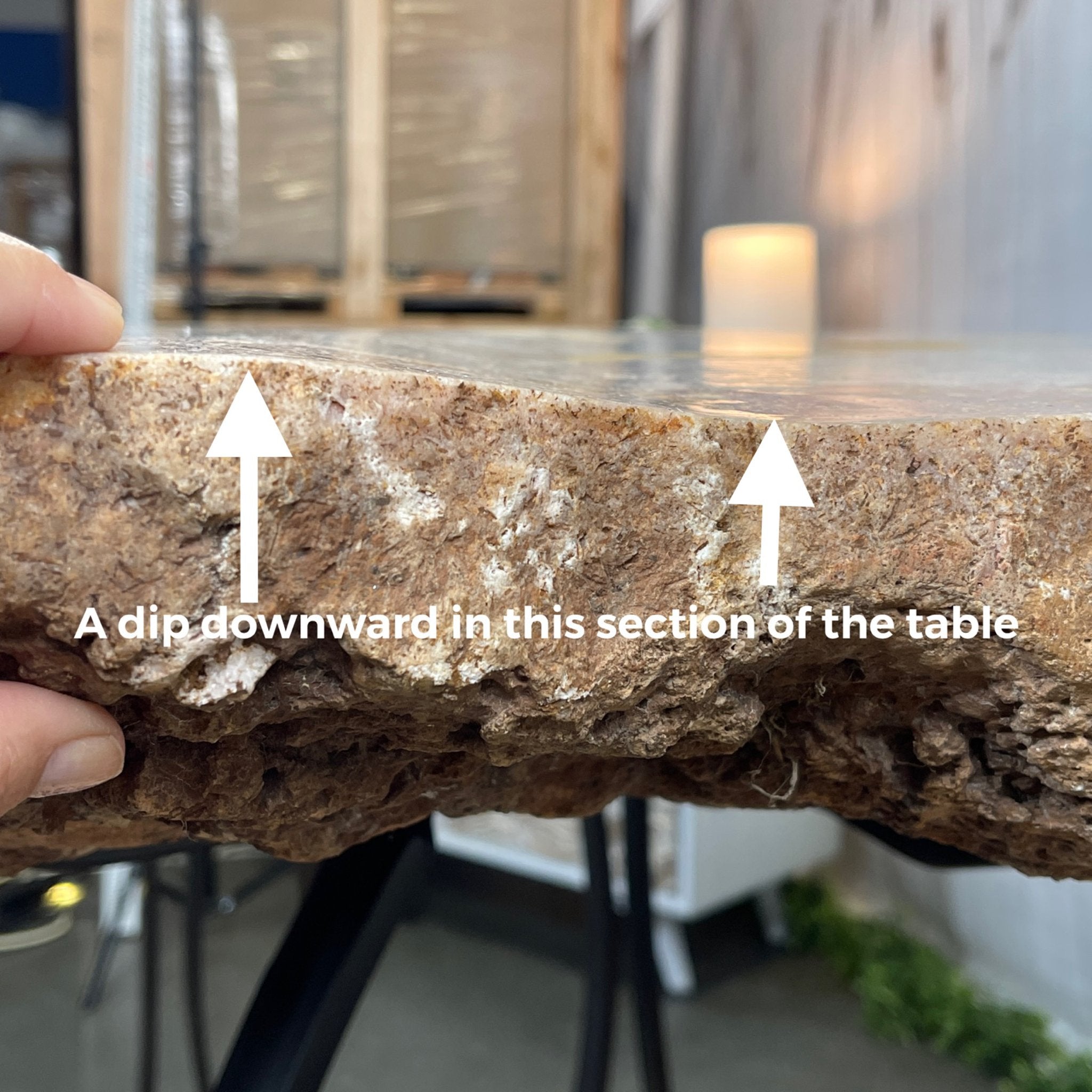 Special Pink Amethyst Dining/Conference Room Table Super Quality, 992.3 lbs & 58.8" long #1380-0001 - Brazil GemsBrazil GemsSpecial Pink Amethyst Dining/Conference Room Table Super Quality, 992.3 lbs & 58.8" long #1380-0001Tables: Dining1380-0001