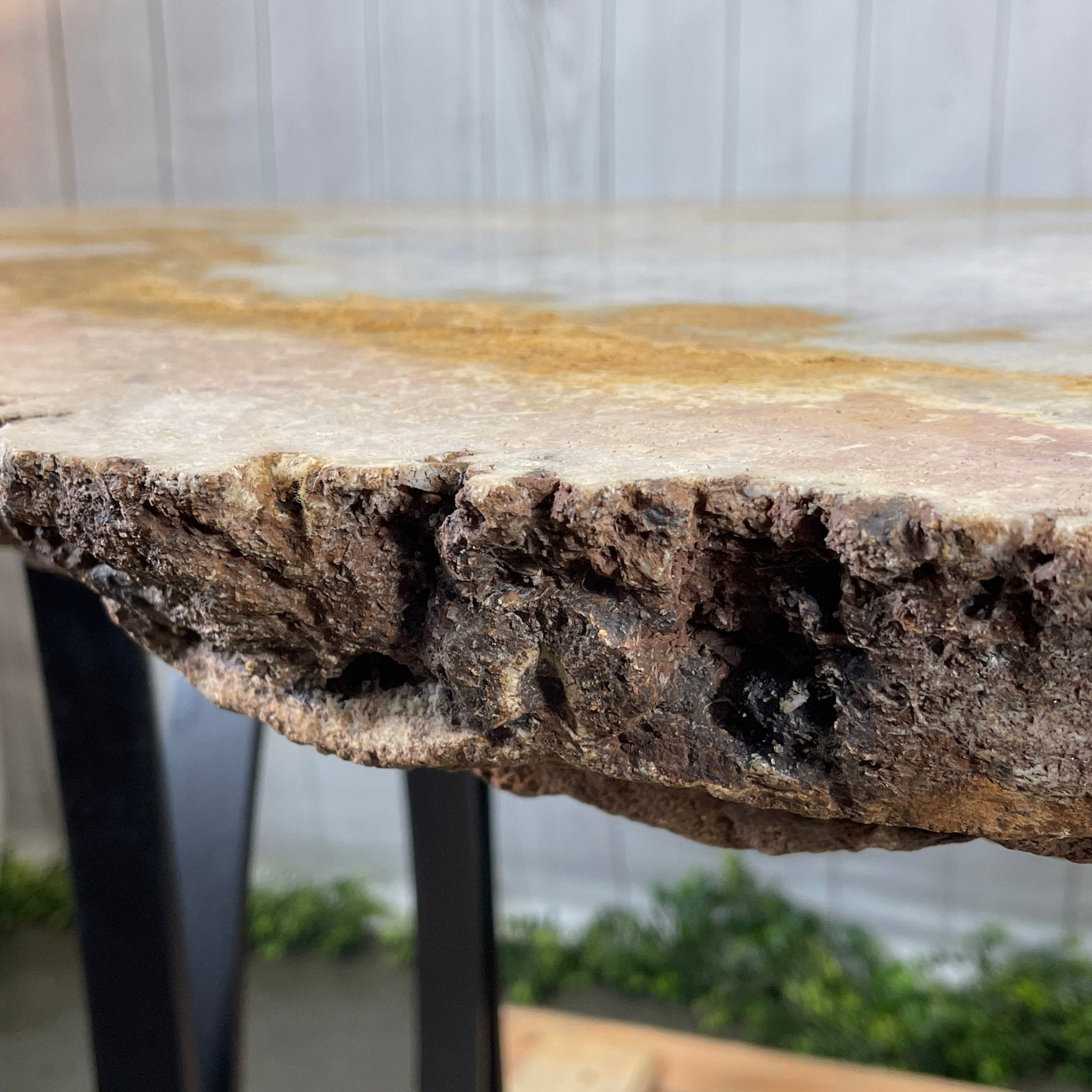 Special Pink Amethyst Dining/Conference Room Table Super Quality, 992.3 lbs & 58.8" long #1380-0001 - Brazil GemsBrazil GemsSpecial Pink Amethyst Dining/Conference Room Table Super Quality, 992.3 lbs & 58.8" long #1380-0001Tables: Dining1380-0001