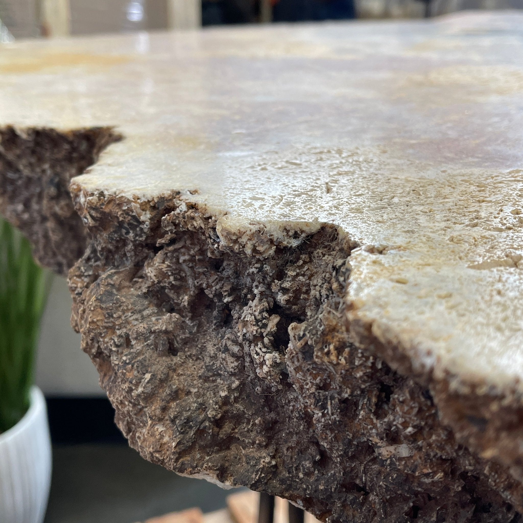 Special Pink Amethyst Dining/Conference Room Table Super Quality, 992.3 lbs & 58.8" long #1380-0001 - Brazil GemsBrazil GemsSpecial Pink Amethyst Dining/Conference Room Table Super Quality, 992.3 lbs & 58.8" long #1380-0001Tables: Dining1380-0001