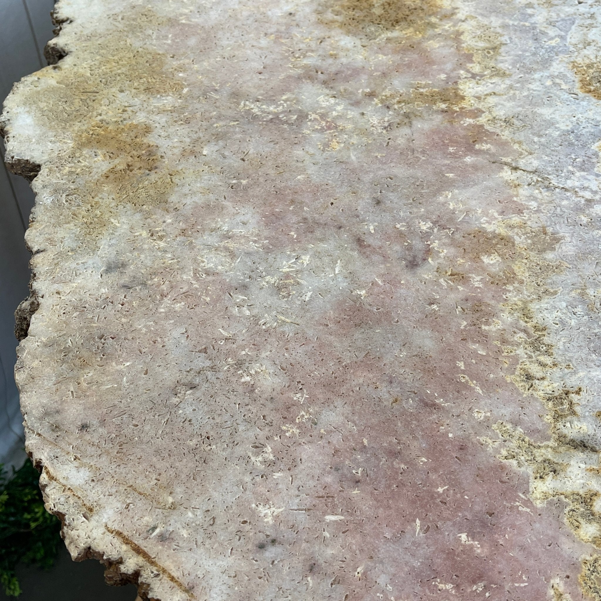 Special Pink Amethyst Dining/Conference Room Table Super Quality, 992.3 lbs & 58.8" long #1380-0001 - Brazil GemsBrazil GemsSpecial Pink Amethyst Dining/Conference Room Table Super Quality, 992.3 lbs & 58.8" long #1380-0001Tables: Dining1380-0001