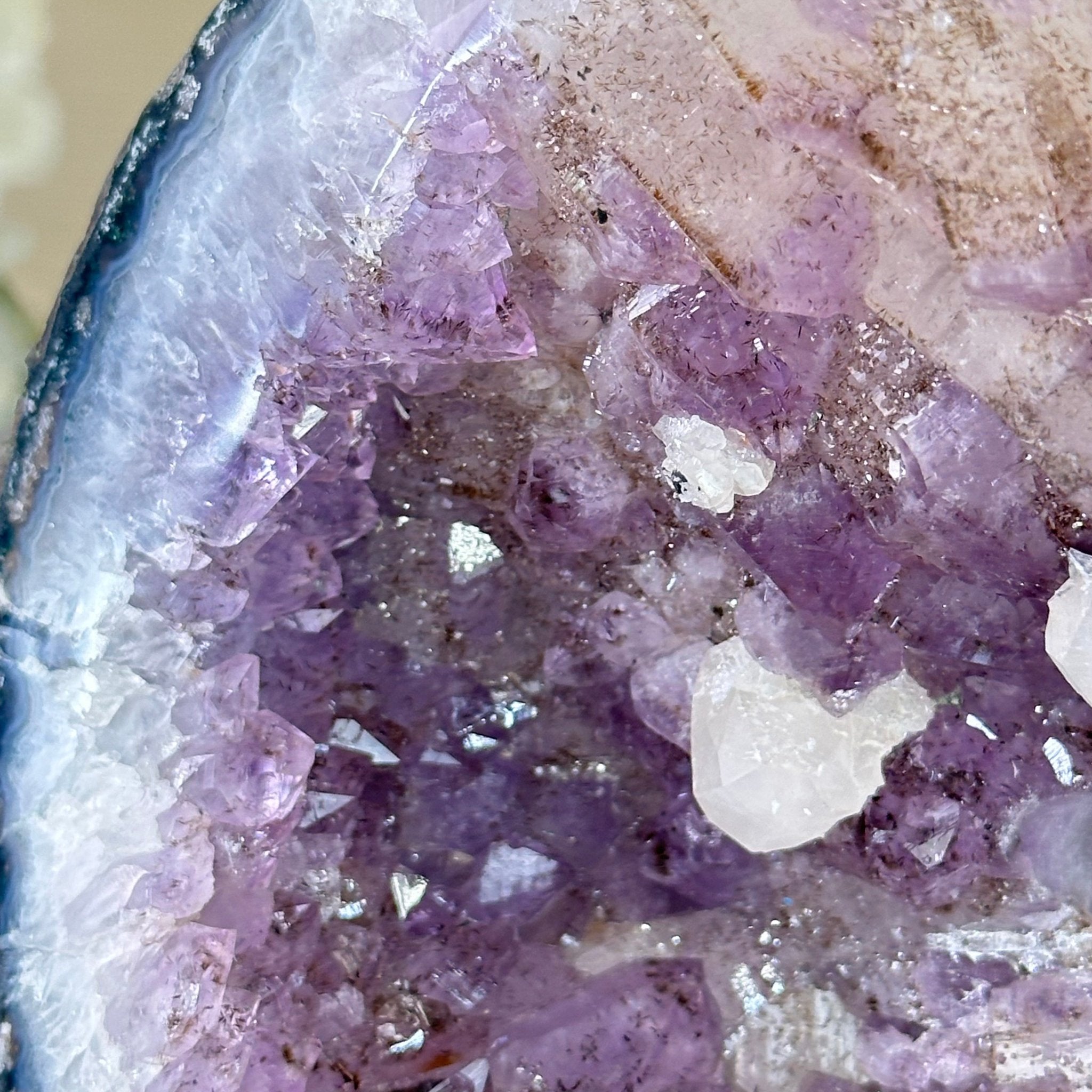 Standard Plus Quality Amethyst Cluster, 10” tall & 5.4 lbs #5520 - 0052 - Brazil GemsBrazil GemsStandard Plus Quality Amethyst Cluster, 10” tall & 5.4 lbs #5520 - 0052Clusters: Unique & Freeform5520 - 0052