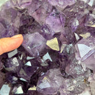 Standard Plus Quality Amethyst Crystal on Cement Base, 23 lbs and 12" Tall #5614-0091 - Brazil GemsBrazil GemsStandard Plus Quality Amethyst Crystal on Cement Base, 23 lbs and 12" Tall #5614-0091Clusters on Cement Bases5614-0091