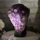 Standard Plus Quality Amethyst Crystal on Cement Base, 23 lbs and 12" Tall #5614-0091 - Brazil GemsBrazil GemsStandard Plus Quality Amethyst Crystal on Cement Base, 23 lbs and 12" Tall #5614-0091Clusters on Cement Bases5614-0091