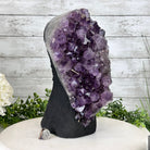 Standard Plus Quality Amethyst Crystal on Cement Base, 23 lbs and 12" Tall #5614-0091 - Brazil GemsBrazil GemsStandard Plus Quality Amethyst Crystal on Cement Base, 23 lbs and 12" Tall #5614-0091Clusters on Cement Bases5614-0091